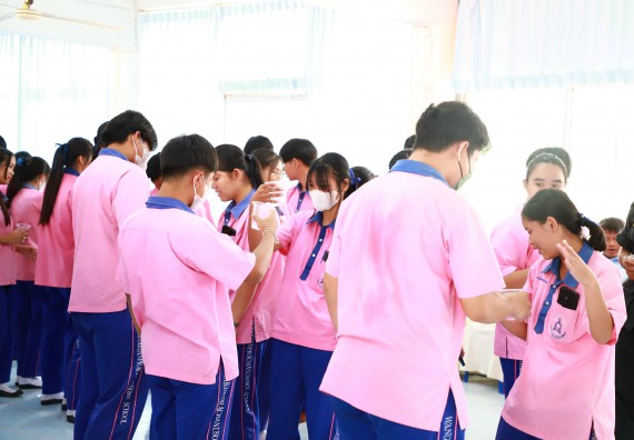 ภาพกิจกรรม  คณะวิทยาศาสตร์และเทคโนโลยี จัดค่ายวิทยาศาสตร์สัญจร ปีการศึกษา 2566 โรงเรียนวังตะเคียนประชานุสรณ์