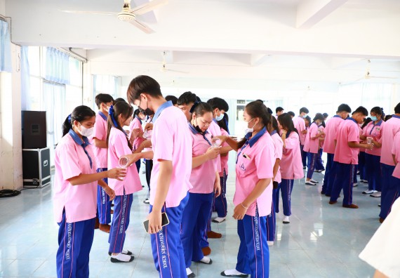 ภาพกิจกรรม  คณะวิทยาศาสตร์และเทคโนโลยี จัดค่ายวิทยาศาสตร์สัญจร ปีการศึกษา 2566 โรงเรียนวังตะเคียนประชานุสรณ์