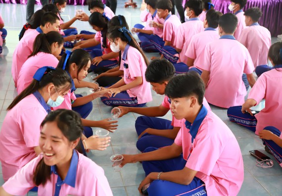 ภาพกิจกรรม  คณะวิทยาศาสตร์และเทคโนโลยี จัดค่ายวิทยาศาสตร์สัญจร ปีการศึกษา 2566 โรงเรียนวังตะเคียนประชานุสรณ์