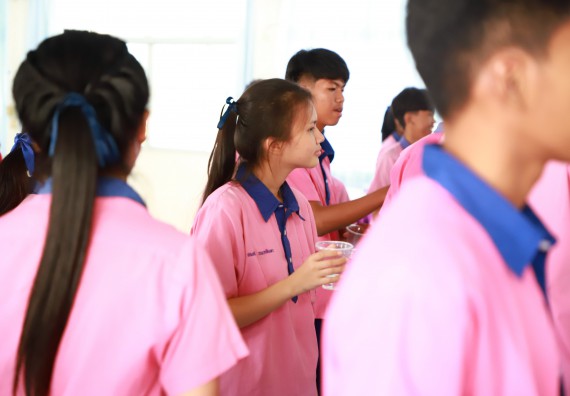 ภาพกิจกรรม  คณะวิทยาศาสตร์และเทคโนโลยี จัดค่ายวิทยาศาสตร์สัญจร ปีการศึกษา 2566 โรงเรียนวังตะเคียนประชานุสรณ์