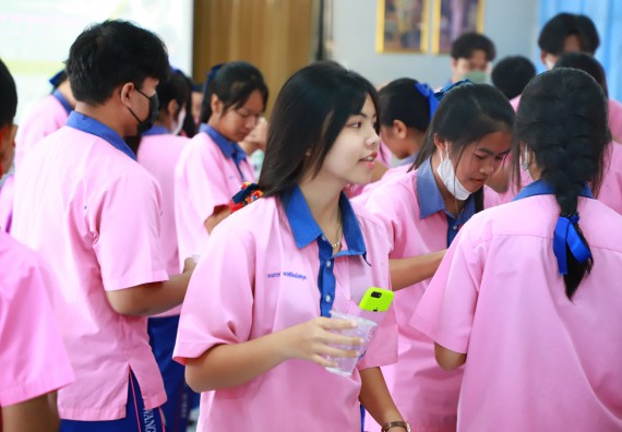 ภาพกิจกรรม  คณะวิทยาศาสตร์และเทคโนโลยี จัดค่ายวิทยาศาสตร์สัญจร ปีการศึกษา 2566 โรงเรียนวังตะเคียนประชานุสรณ์