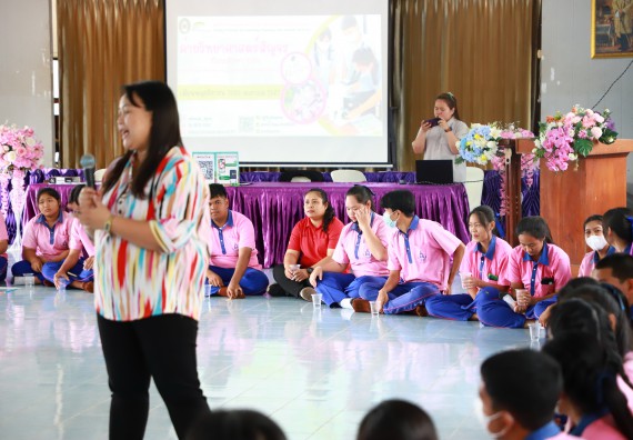 ภาพกิจกรรม  คณะวิทยาศาสตร์และเทคโนโลยี จัดค่ายวิทยาศาสตร์สัญจร ปีการศึกษา 2566 โรงเรียนวังตะเคียนประชานุสรณ์