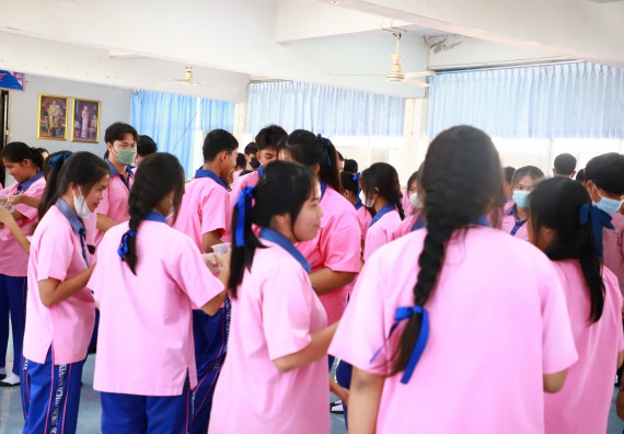 ภาพกิจกรรม  คณะวิทยาศาสตร์และเทคโนโลยี จัดค่ายวิทยาศาสตร์สัญจร ปีการศึกษา 2566 โรงเรียนวังตะเคียนประชานุสรณ์