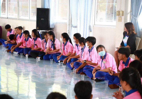 ภาพกิจกรรม  คณะวิทยาศาสตร์และเทคโนโลยี จัดค่ายวิทยาศาสตร์สัญจร ปีการศึกษา 2566 โรงเรียนวังตะเคียนประชานุสรณ์