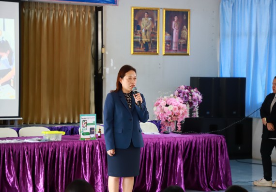 ภาพกิจกรรม  คณะวิทยาศาสตร์และเทคโนโลยี จัดค่ายวิทยาศาสตร์สัญจร ปีการศึกษา 2566 โรงเรียนวังตะเคียนประชานุสรณ์