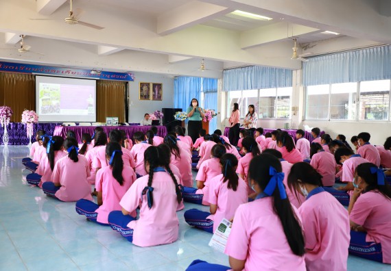 ภาพกิจกรรม  คณะวิทยาศาสตร์และเทคโนโลยี จัดค่ายวิทยาศาสตร์สัญจร ปีการศึกษา 2566 โรงเรียนวังตะเคียนประชานุสรณ์