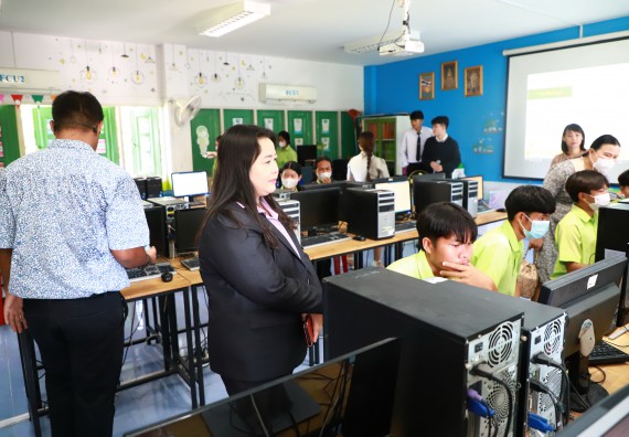 ภาพกิจกรรม  คณะวิทยาศาสตร์และเทคโนโลยี จัดค่ายวิทยาศาสตร์สัญจร ปีการศึกษา 2566  โรงเรียนหนองกองพิทยาคม