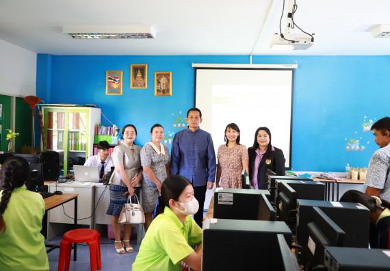 ภาพกิจกรรม  คณะวิทยาศาสตร์และเทคโนโลยี จัดค่ายวิทยาศาสตร์สัญจร ปีการศึกษา 2566  โรงเรียนหนองกองพิทยาคม