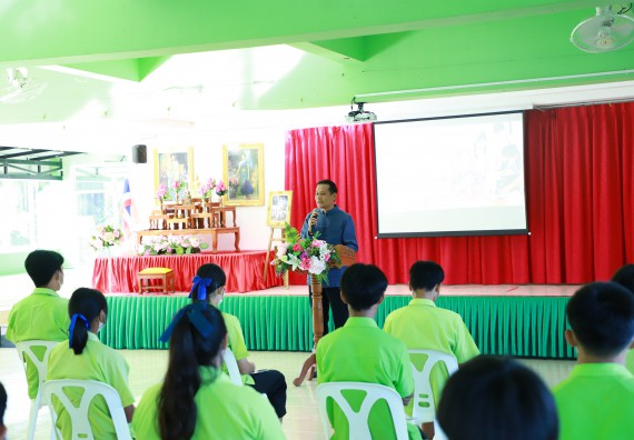 ภาพกิจกรรม  คณะวิทยาศาสตร์และเทคโนโลยี จัดค่ายวิทยาศาสตร์สัญจร ปีการศึกษา 2566  โรงเรียนหนองกองพิทยาคม