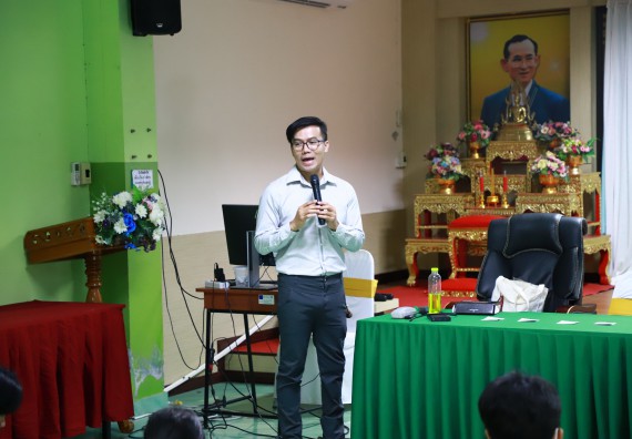 ภาพกิจกรรม  คณะวิทยาศาสตร์และเทคโนโลยี จัดค่ายวิทยาศาสตร์สัญจร ปีการศึกษา 2566  โรงเรียนหนองกองพิทยาคม