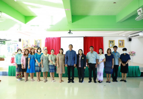 ภาพกิจกรรม  คณะวิทยาศาสตร์และเทคโนโลยี จัดค่ายวิทยาศาสตร์สัญจร ปีการศึกษา 2566  โรงเรียนหนองกองพิทยาคม