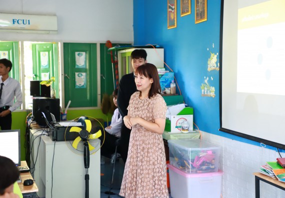 ภาพกิจกรรม  คณะวิทยาศาสตร์และเทคโนโลยี จัดค่ายวิทยาศาสตร์สัญจร ปีการศึกษา 2566  โรงเรียนหนองกองพิทยาคม