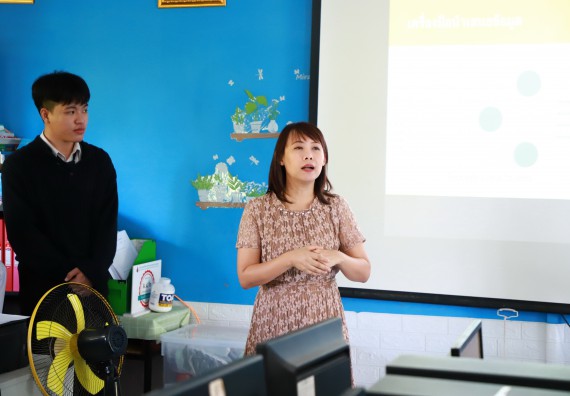 ภาพกิจกรรม  คณะวิทยาศาสตร์และเทคโนโลยี จัดค่ายวิทยาศาสตร์สัญจร ปีการศึกษา 2566  โรงเรียนหนองกองพิทยาคม