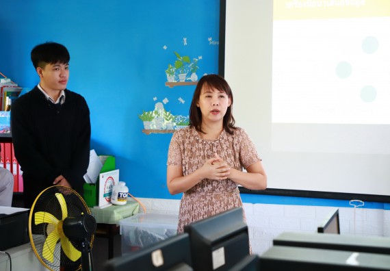 ภาพกิจกรรม  คณะวิทยาศาสตร์และเทคโนโลยี จัดค่ายวิทยาศาสตร์สัญจร ปีการศึกษา 2566  โรงเรียนหนองกองพิทยาคม