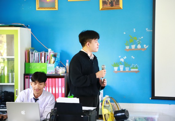 ภาพกิจกรรม  คณะวิทยาศาสตร์และเทคโนโลยี จัดค่ายวิทยาศาสตร์สัญจร ปีการศึกษา 2566  โรงเรียนหนองกองพิทยาคม