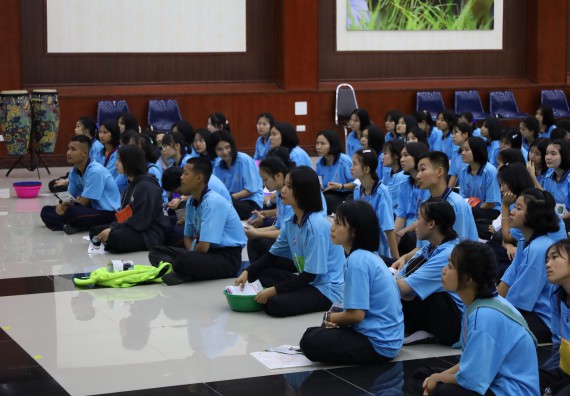 ภาพกิจกรรม  คณะวิทยาศาสตร์และเทคโนโลยี จัดกิจกรรมแนะแนวการศึกษา ให้นักเรียนระดับชั้นมัธยมศึกษาปีที่ 6 (สายวิทย์-คณิต/สายศิลป์) โรงเรียนราชประชานุเคราะห์ 55 จังหวัดตาก