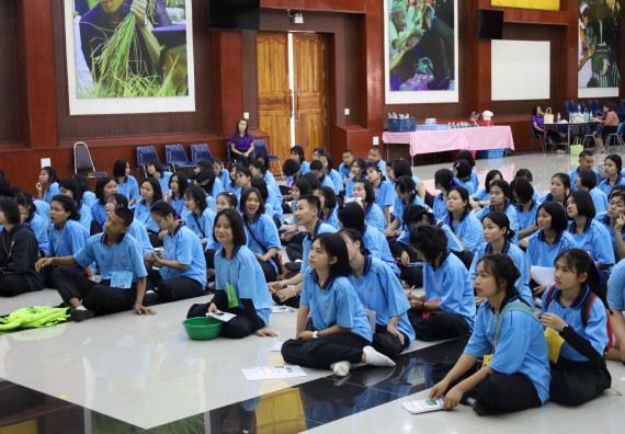 ภาพกิจกรรม  คณะวิทยาศาสตร์และเทคโนโลยี จัดกิจกรรมแนะแนวการศึกษา ให้นักเรียนระดับชั้นมัธยมศึกษาปีที่ 6 (สายวิทย์-คณิต/สายศิลป์) โรงเรียนราชประชานุเคราะห์ 55 จังหวัดตาก