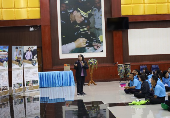 ภาพกิจกรรม  คณะวิทยาศาสตร์และเทคโนโลยี จัดกิจกรรมแนะแนวการศึกษา ให้นักเรียนระดับชั้นมัธยมศึกษาปีที่ 6 (สายวิทย์-คณิต/สายศิลป์) โรงเรียนราชประชานุเคราะห์ 55 จังหวัดตาก