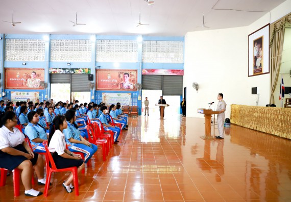 ภาพกิจกรรม  คณะวิทยาศาสตร์และเทคโนโลยี จัดค่ายวิทยาศาสตร์สัญจร ปีการศึกษา 2566  โรงเรียนโกสัมพีวิทยา