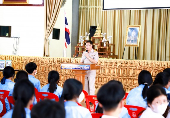 ภาพกิจกรรม  คณะวิทยาศาสตร์และเทคโนโลยี จัดค่ายวิทยาศาสตร์สัญจร ปีการศึกษา 2566  โรงเรียนโกสัมพีวิทยา