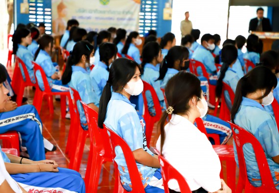 ภาพกิจกรรม  คณะวิทยาศาสตร์และเทคโนโลยี จัดค่ายวิทยาศาสตร์สัญจร ปีการศึกษา 2566  โรงเรียนโกสัมพีวิทยา