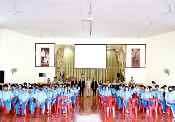 ภาพกิจกรรม  คณะวิทยาศาสตร์และเทคโนโลยี จัดค่ายวิทยาศาสตร์สัญจร ปีการศึกษา 2566  โรงเรียนโกสัมพีวิทยา