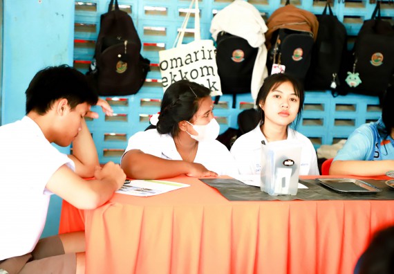 ภาพกิจกรรม  คณะวิทยาศาสตร์และเทคโนโลยี จัดค่ายวิทยาศาสตร์สัญจร ปีการศึกษา 2566  โรงเรียนโกสัมพีวิทยา