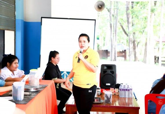 ภาพกิจกรรม  คณะวิทยาศาสตร์และเทคโนโลยี จัดค่ายวิทยาศาสตร์สัญจร ปีการศึกษา 2566  โรงเรียนโกสัมพีวิทยา