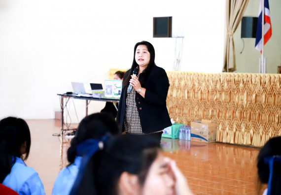 ภาพกิจกรรม  คณะวิทยาศาสตร์และเทคโนโลยี จัดค่ายวิทยาศาสตร์สัญจร ปีการศึกษา 2566  โรงเรียนโกสัมพีวิทยา