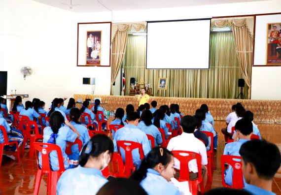 ภาพกิจกรรม  คณะวิทยาศาสตร์และเทคโนโลยี จัดค่ายวิทยาศาสตร์สัญจร ปีการศึกษา 2566  โรงเรียนโกสัมพีวิทยา