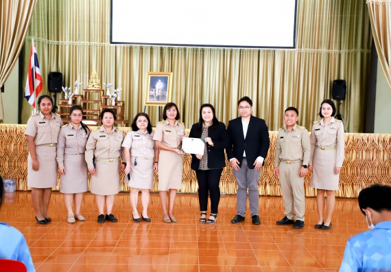 ภาพกิจกรรม  คณะวิทยาศาสตร์และเทคโนโลยี จัดค่ายวิทยาศาสตร์สัญจร ปีการศึกษา 2566  โรงเรียนโกสัมพีวิทยา