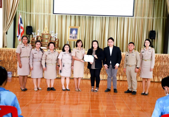 ภาพกิจกรรม  คณะวิทยาศาสตร์และเทคโนโลยี จัดค่ายวิทยาศาสตร์สัญจร ปีการศึกษา 2566  โรงเรียนโกสัมพีวิทยา