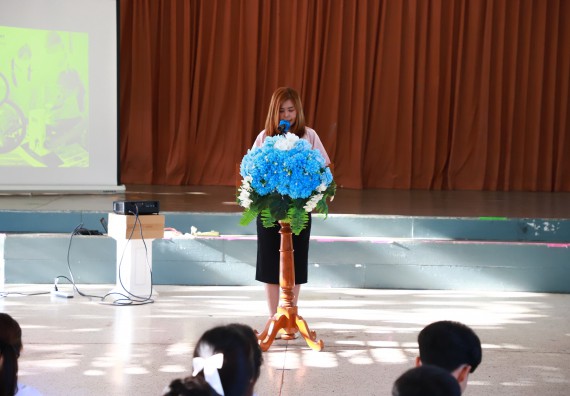 ภาพกิจกรรม  คณะวิทยาศาสตร์และเทคโนโลยี จัดค่ายวิทยาศาสตร์สัญจร ปีการศึกษา 2566  โรงเรียนองค์การบริหารส่วนจังหวัดกำแพงเพชร