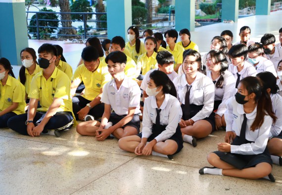 ภาพกิจกรรม  คณะวิทยาศาสตร์และเทคโนโลยี จัดค่ายวิทยาศาสตร์สัญจร ปีการศึกษา 2566  โรงเรียนองค์การบริหารส่วนจังหวัดกำแพงเพชร