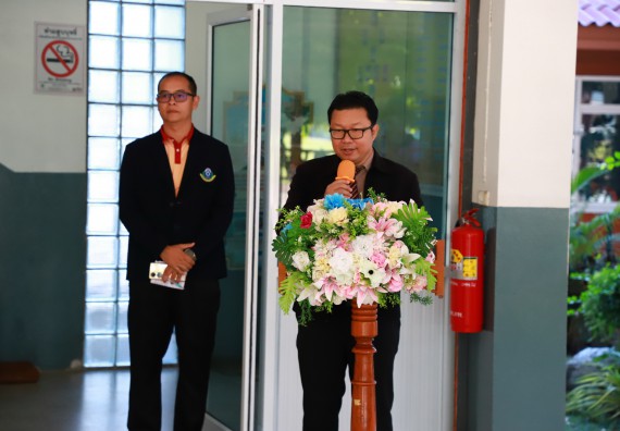 ภาพกิจกรรม  คณะวิทยาศาสตร์และเทคโนโลยี จัดค่ายวิทยาศาสตร์สัญจร ปีการศึกษา 2566  โรงเรียนองค์การบริหารส่วนจังหวัดกำแพงเพชร