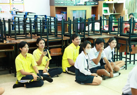 ภาพกิจกรรม  คณะวิทยาศาสตร์และเทคโนโลยี จัดค่ายวิทยาศาสตร์สัญจร ปีการศึกษา 2566  โรงเรียนองค์การบริหารส่วนจังหวัดกำแพงเพชร