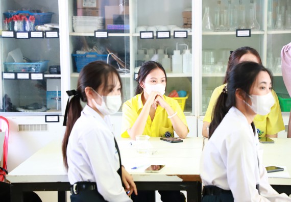 ภาพกิจกรรม  คณะวิทยาศาสตร์และเทคโนโลยี จัดค่ายวิทยาศาสตร์สัญจร ปีการศึกษา 2566  โรงเรียนองค์การบริหารส่วนจังหวัดกำแพงเพชร