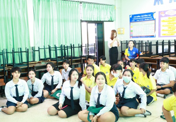 ภาพกิจกรรม  คณะวิทยาศาสตร์และเทคโนโลยี จัดค่ายวิทยาศาสตร์สัญจร ปีการศึกษา 2566  โรงเรียนองค์การบริหารส่วนจังหวัดกำแพงเพชร