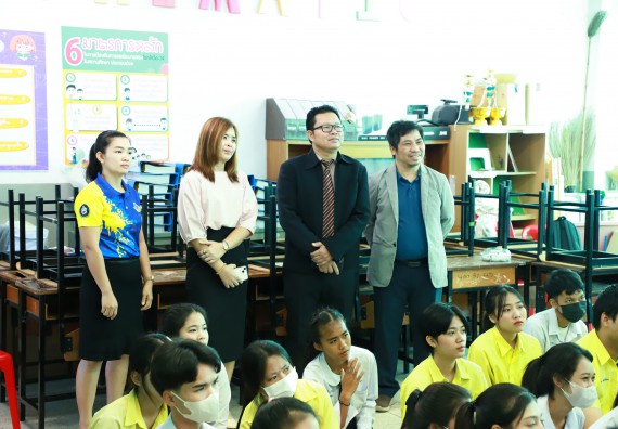 ภาพกิจกรรม  คณะวิทยาศาสตร์และเทคโนโลยี จัดค่ายวิทยาศาสตร์สัญจร ปีการศึกษา 2566  โรงเรียนองค์การบริหารส่วนจังหวัดกำแพงเพชร