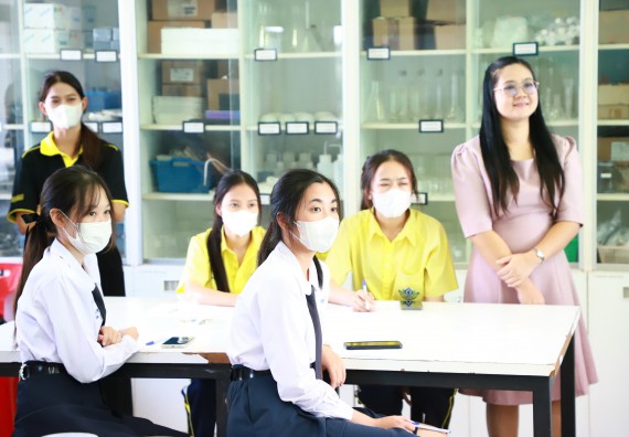 ภาพกิจกรรม  คณะวิทยาศาสตร์และเทคโนโลยี จัดค่ายวิทยาศาสตร์สัญจร ปีการศึกษา 2566  โรงเรียนองค์การบริหารส่วนจังหวัดกำแพงเพชร