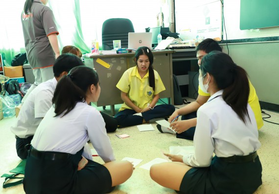 ภาพกิจกรรม  คณะวิทยาศาสตร์และเทคโนโลยี จัดค่ายวิทยาศาสตร์สัญจร ปีการศึกษา 2566  โรงเรียนองค์การบริหารส่วนจังหวัดกำแพงเพชร