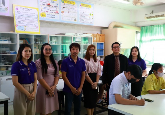 ภาพกิจกรรม  คณะวิทยาศาสตร์และเทคโนโลยี จัดค่ายวิทยาศาสตร์สัญจร ปีการศึกษา 2566  โรงเรียนองค์การบริหารส่วนจังหวัดกำแพงเพชร