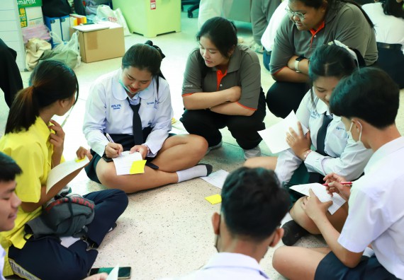 ภาพกิจกรรม  คณะวิทยาศาสตร์และเทคโนโลยี จัดค่ายวิทยาศาสตร์สัญจร ปีการศึกษา 2566  โรงเรียนองค์การบริหารส่วนจังหวัดกำแพงเพชร