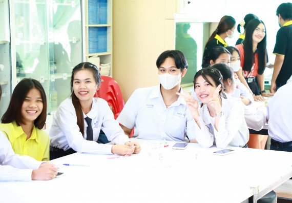 ภาพกิจกรรม  คณะวิทยาศาสตร์และเทคโนโลยี จัดค่ายวิทยาศาสตร์สัญจร ปีการศึกษา 2566  โรงเรียนองค์การบริหารส่วนจังหวัดกำแพงเพชร