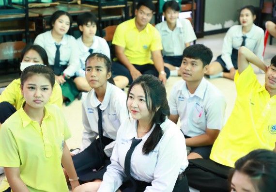 ภาพกิจกรรม  คณะวิทยาศาสตร์และเทคโนโลยี จัดค่ายวิทยาศาสตร์สัญจร ปีการศึกษา 2566  โรงเรียนองค์การบริหารส่วนจังหวัดกำแพงเพชร