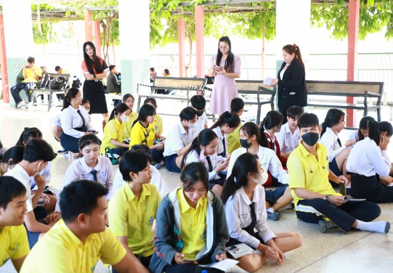 ภาพกิจกรรม  คณะวิทยาศาสตร์และเทคโนโลยี จัดค่ายวิทยาศาสตร์สัญจร ปีการศึกษา 2566  โรงเรียนองค์การบริหารส่วนจังหวัดกำแพงเพชร