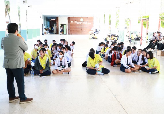 ภาพกิจกรรม  คณะวิทยาศาสตร์และเทคโนโลยี จัดค่ายวิทยาศาสตร์สัญจร ปีการศึกษา 2566  โรงเรียนองค์การบริหารส่วนจังหวัดกำแพงเพชร