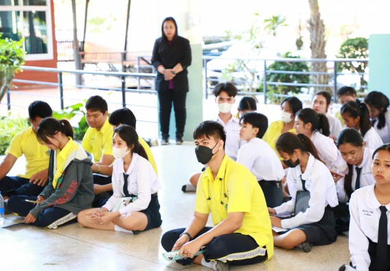 ภาพกิจกรรม  คณะวิทยาศาสตร์และเทคโนโลยี จัดค่ายวิทยาศาสตร์สัญจร ปีการศึกษา 2566  โรงเรียนองค์การบริหารส่วนจังหวัดกำแพงเพชร