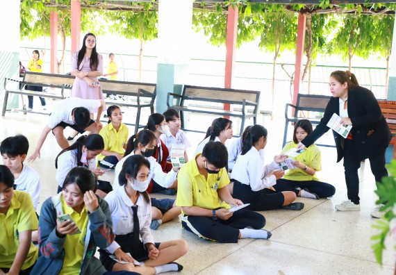 ภาพกิจกรรม  คณะวิทยาศาสตร์และเทคโนโลยี จัดค่ายวิทยาศาสตร์สัญจร ปีการศึกษา 2566  โรงเรียนองค์การบริหารส่วนจังหวัดกำแพงเพชร