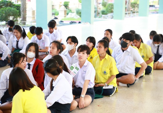ภาพกิจกรรม  คณะวิทยาศาสตร์และเทคโนโลยี จัดค่ายวิทยาศาสตร์สัญจร ปีการศึกษา 2566  โรงเรียนองค์การบริหารส่วนจังหวัดกำแพงเพชร
